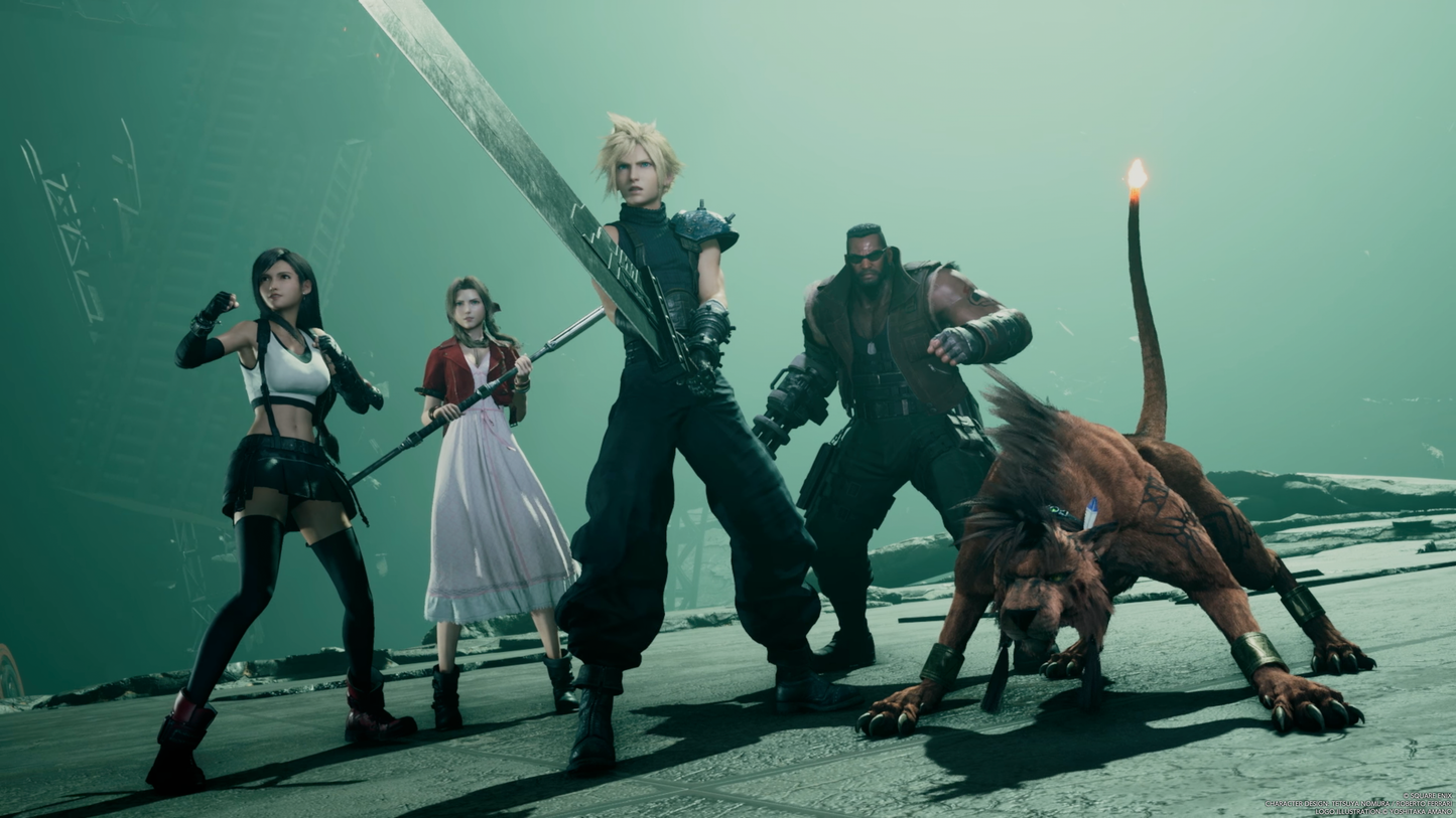 Final Fantasy 7 Remake 4K UHD Wallpaper Pack